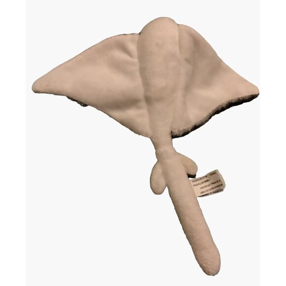 Aurora World Manta Ray Plush Toy Gray Black - Picture 2 of 7